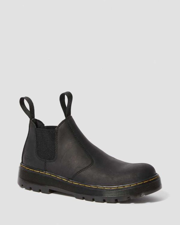 Botas De Seguridad Dr Martens Hardie Connection Cuero Chelsea Para Mujer DR3063K